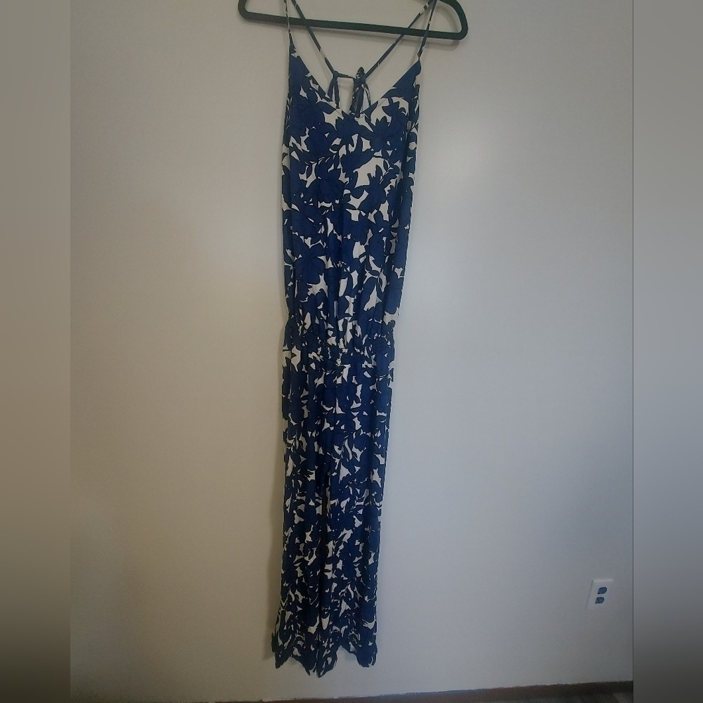 ROMPER medium H&am blue floral